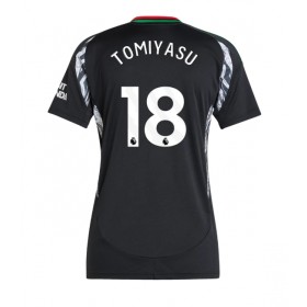 Arsenal Takehiro Tomiyasu #18 Borte skjorte til dame 2024-25 Kortermet